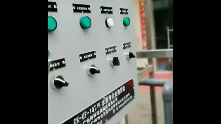 10t 폐수 처리 재이용 플랜트 UF 초여과 시스템